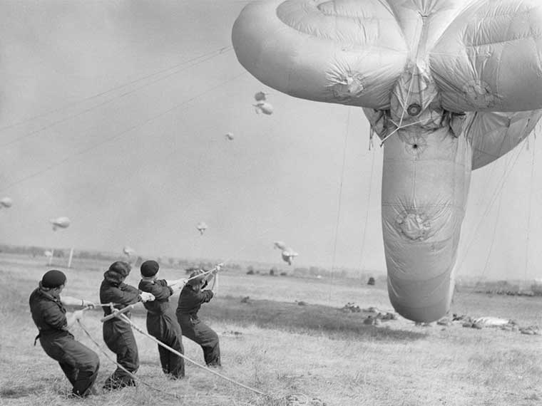 waaf barrage balloon