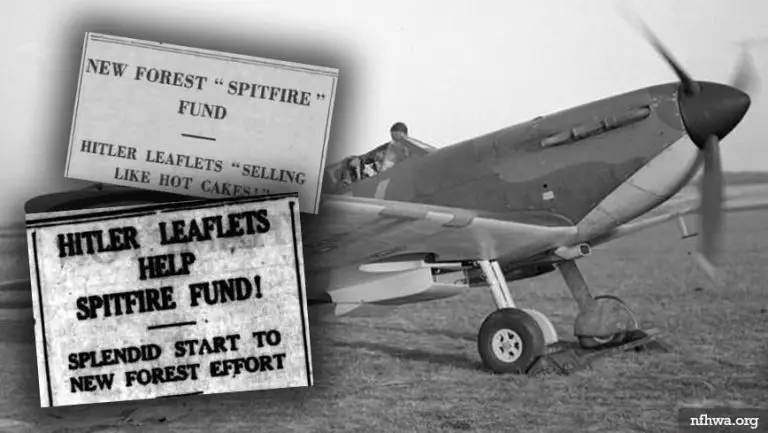 How Hitler Inadvertently Helped Fund a New Forest Spitfire