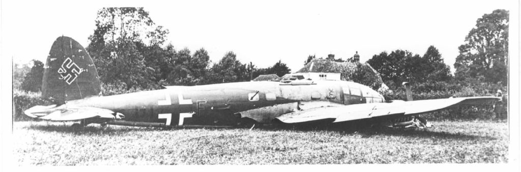 Heinkel at the Horse & Jockey, 12 July 1940